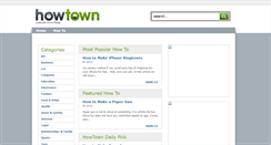 Desktop Screenshot of howtown.com