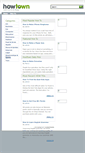 Mobile Screenshot of howtown.com